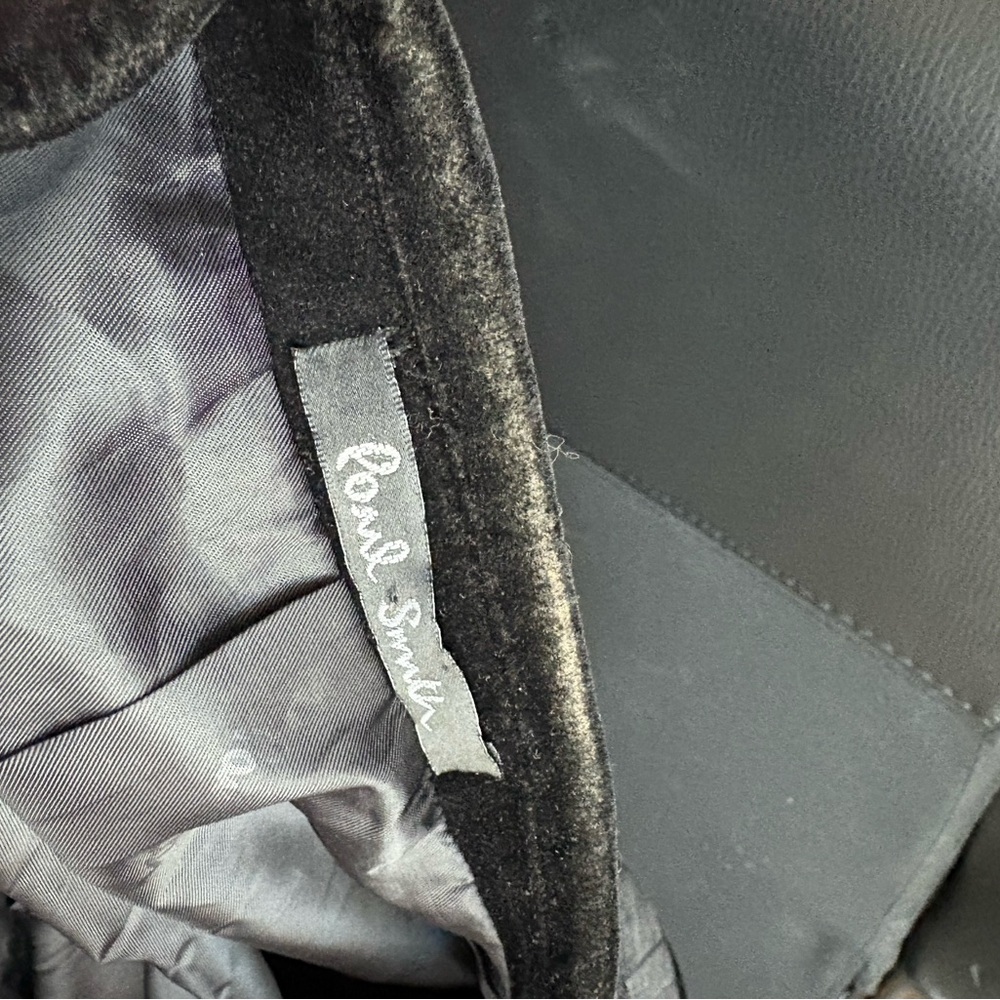 Paul Smith The SoHo Velvet Black Blazer Size 50A - Picture 4 of 7